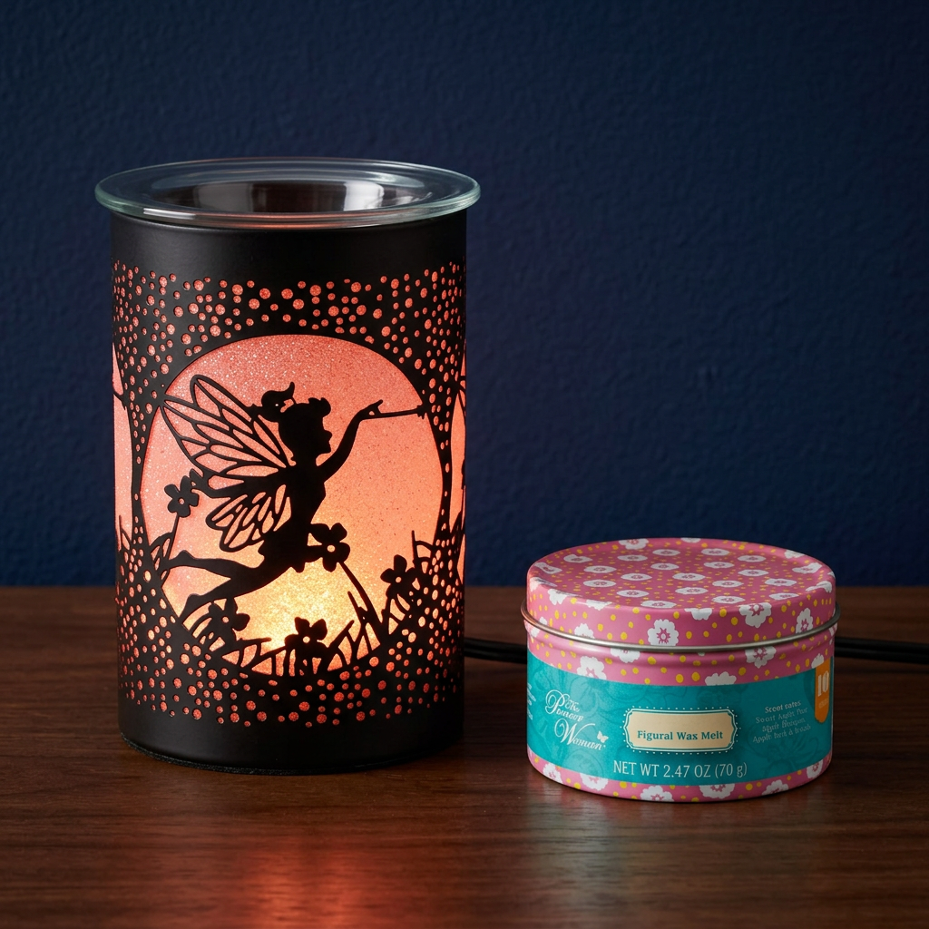 AR2248BK electric wax warmer with wax-melt tin, view 4