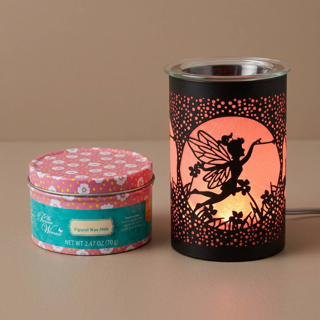 AR2248BK electric wax warmer with wax-melt tin, view 7