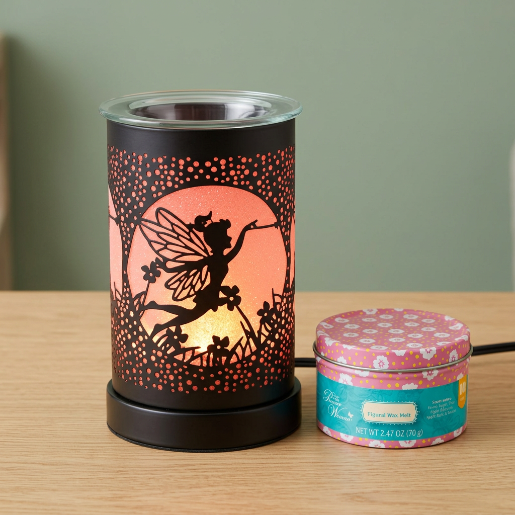 AR2248BK electric wax warmer with wax-melt tin, view 8