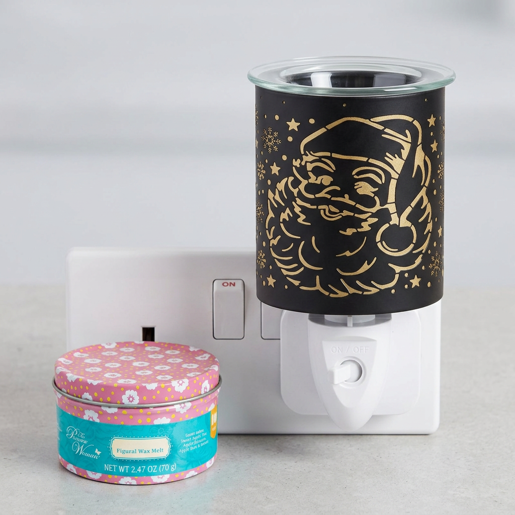 AR2288BK electric wax warmer with wax-melt tin, view 10