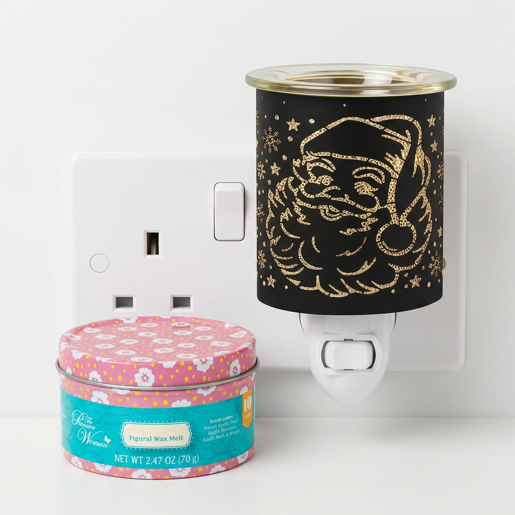 AR2288BK electric wax warmer with wax-melt tin, view 11