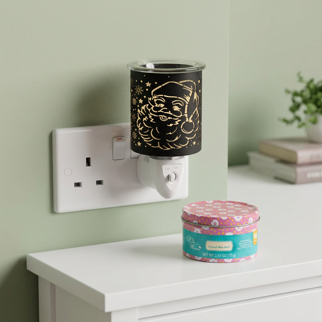 AR2288BK electric wax warmer with wax-melt tin, view 6