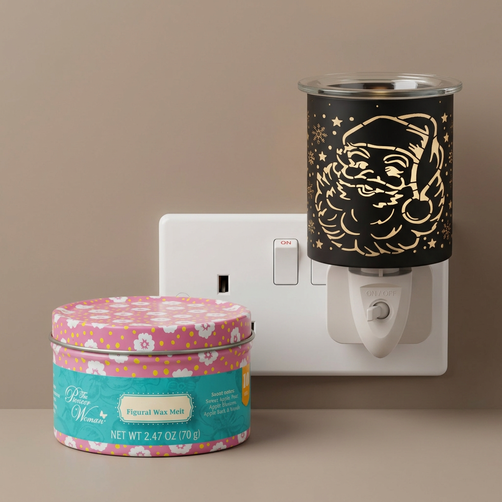 AR2288BK electric wax warmer with wax-melt tin, view 7