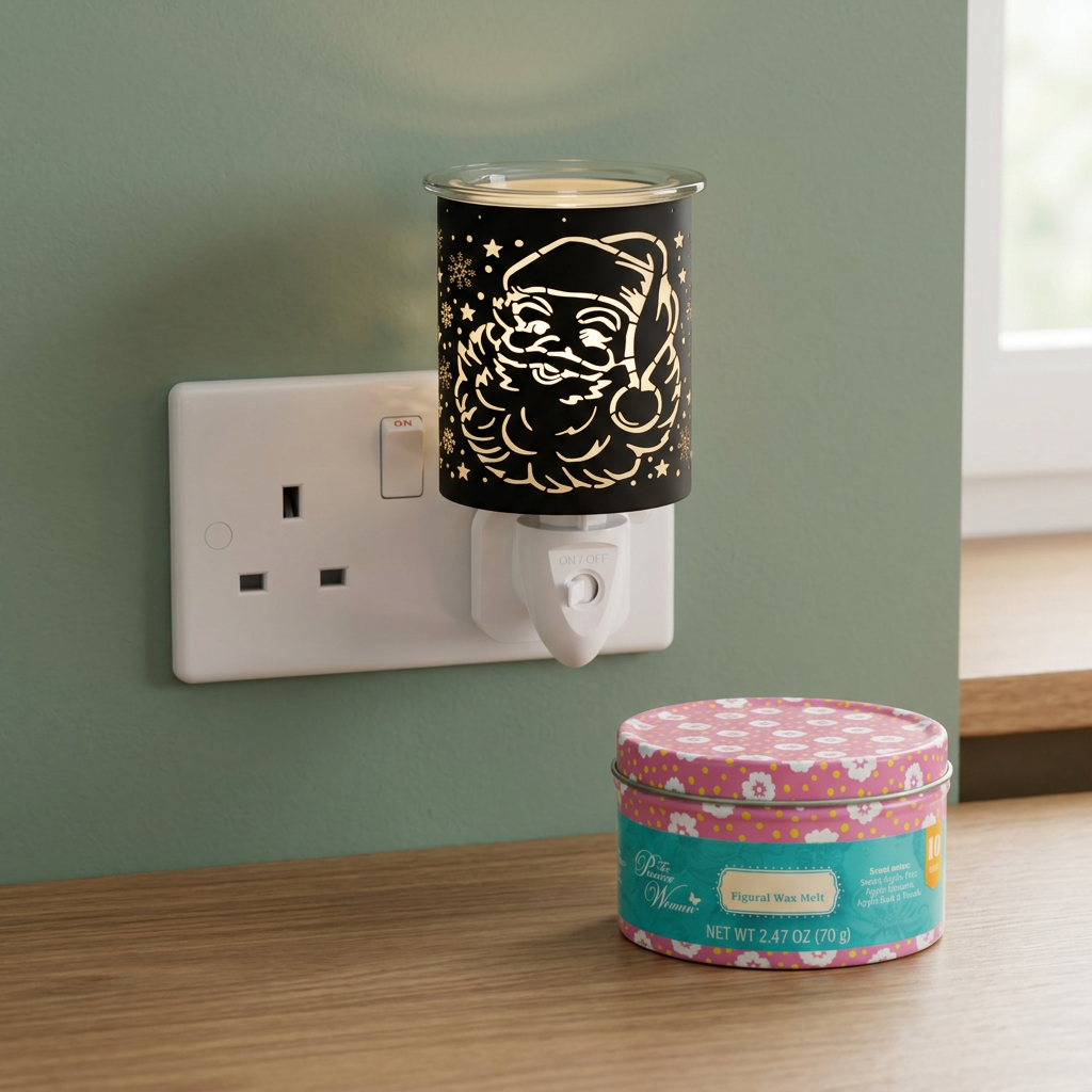 AR2288BK electric wax warmer with wax-melt tin, view 8