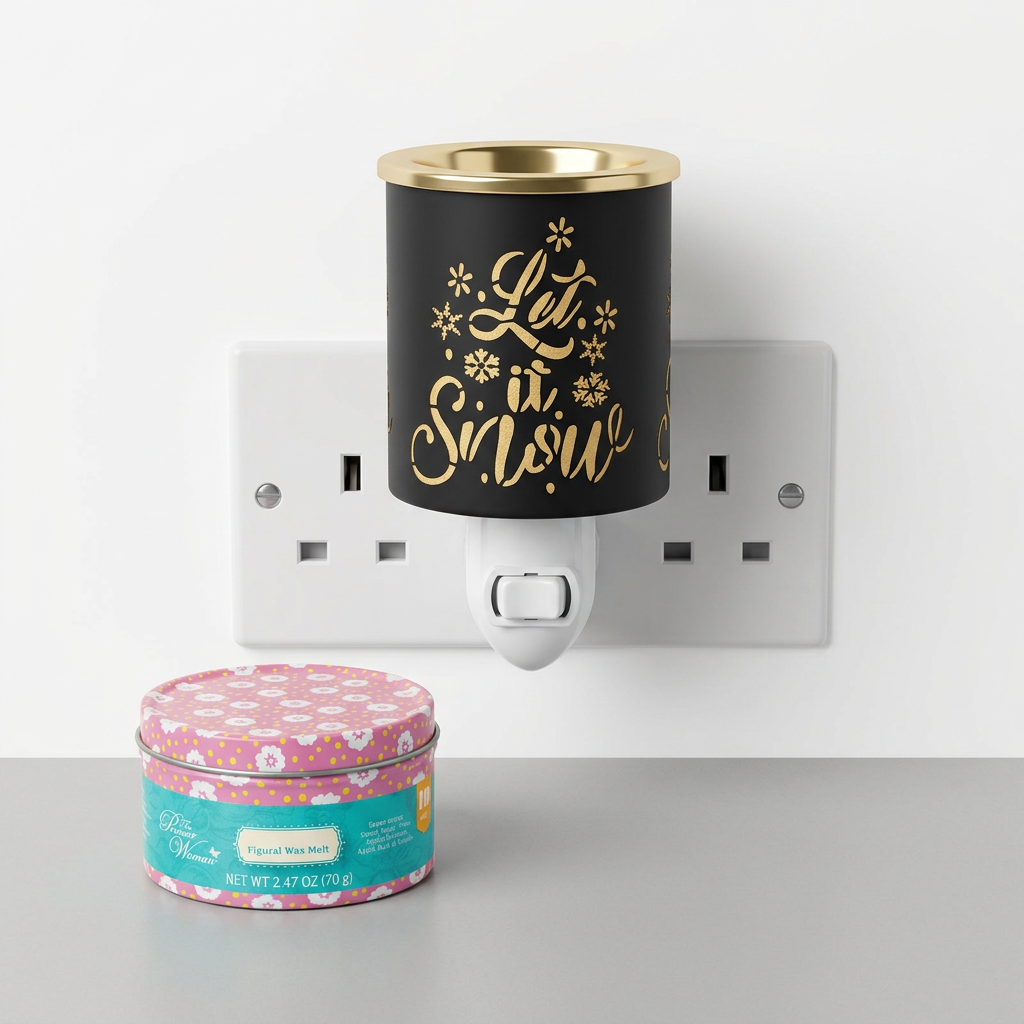 AR2295BK electric wax warmer with wax-melt tin, view 11