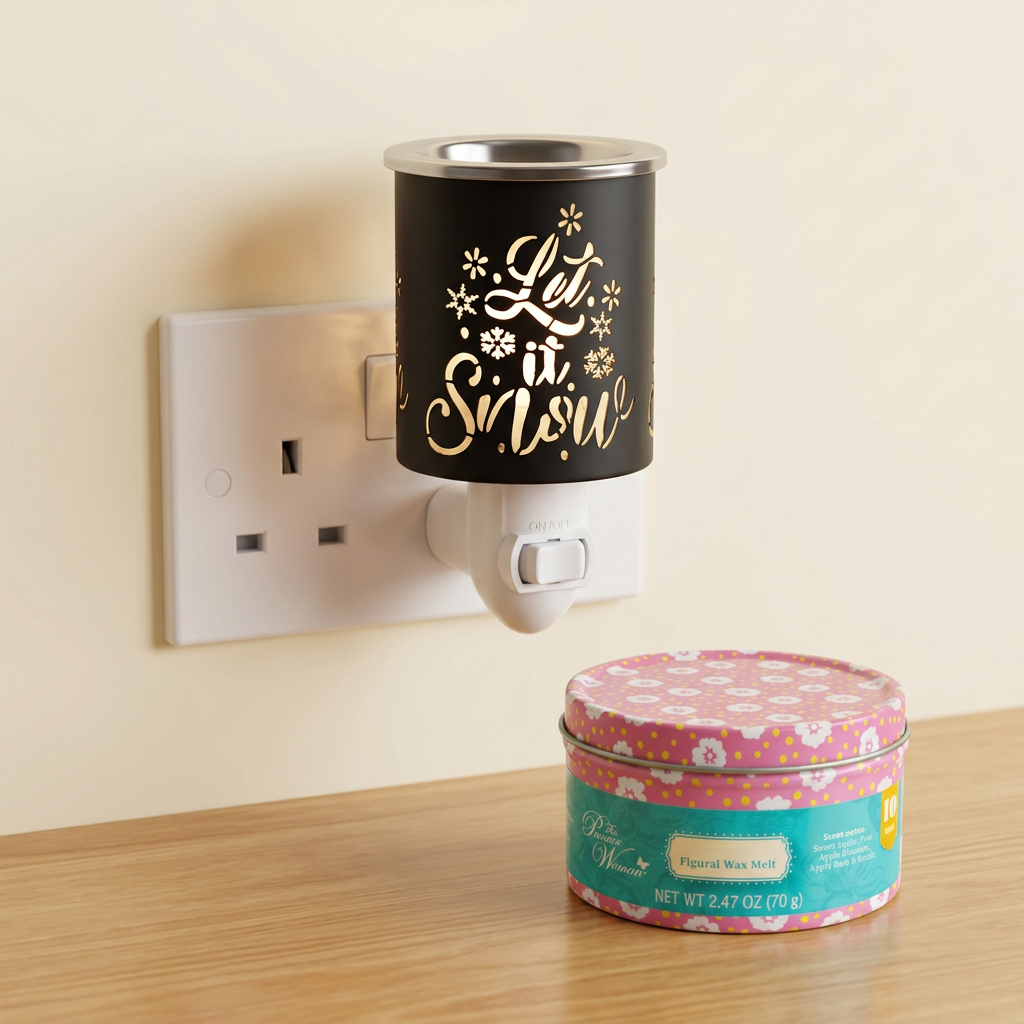 AR2295BK electric wax warmer with wax-melt tin, view 9