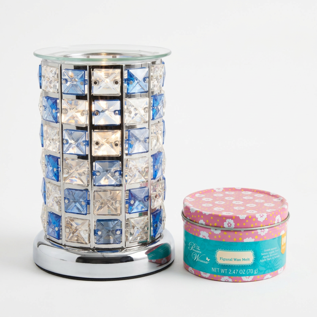 LP46369-TE electric wax warmer with wax-melt tin, view 1
