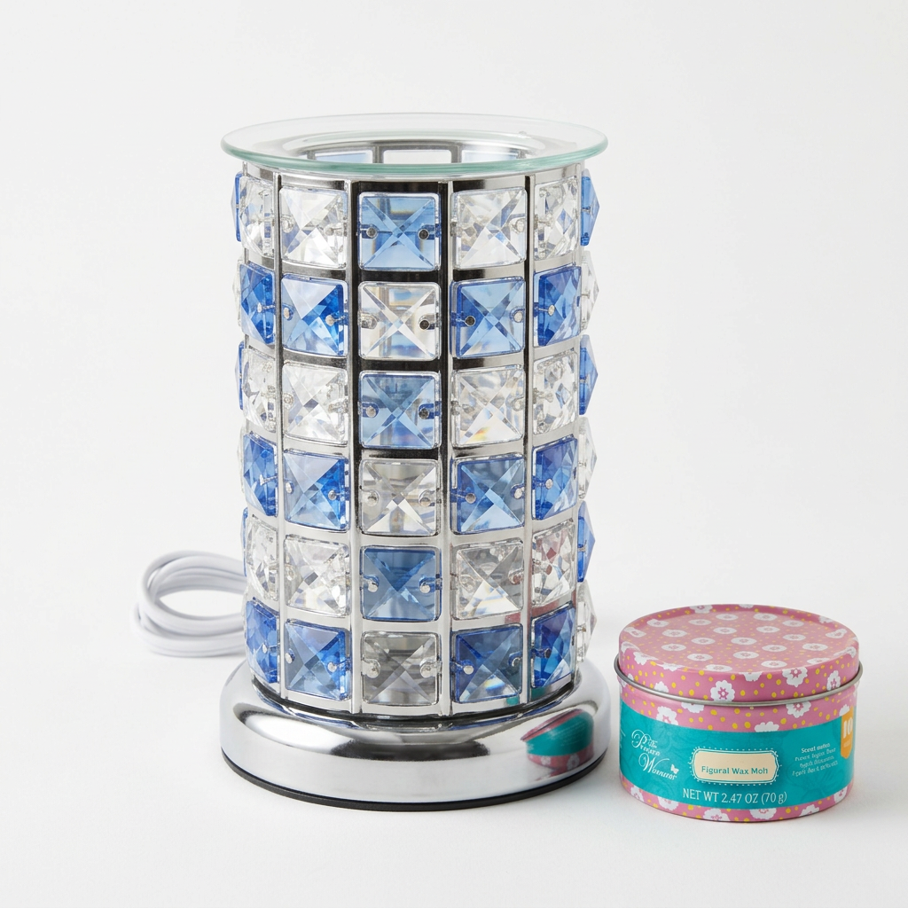 LP46369-TE electric wax warmer with wax-melt tin, view 11