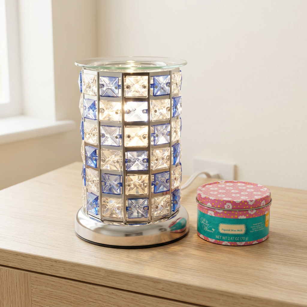 LP46369-TE electric wax warmer with wax-melt tin, view 2