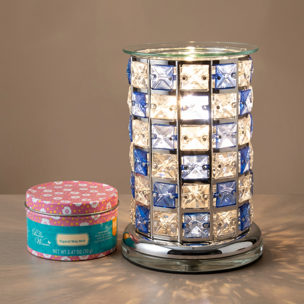 LP46369-TE electric wax warmer with wax-melt tin, view 7