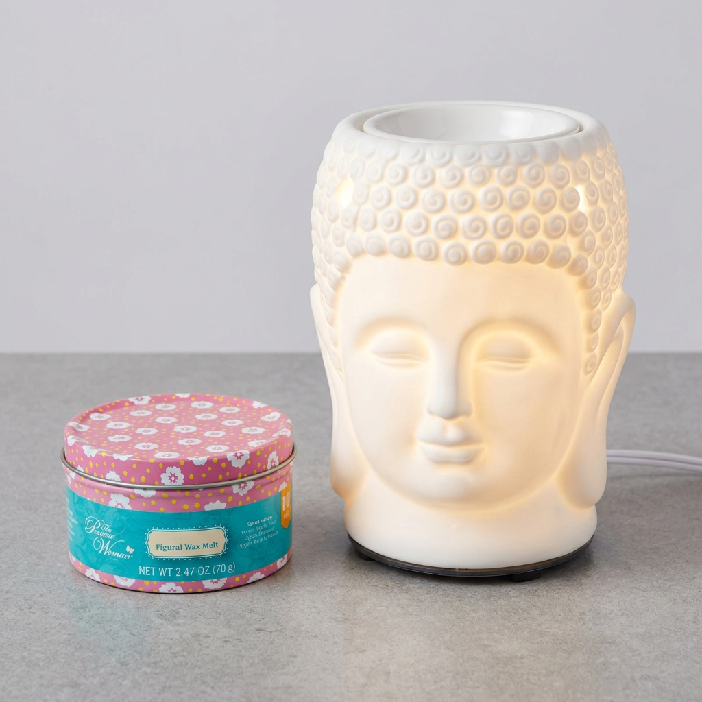 LP47414-TT electric wax warmer with wax-melt tin, view 10