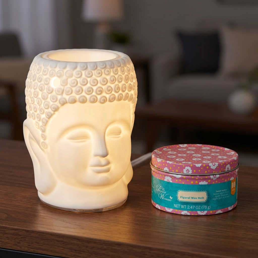 LP47414-TT electric wax warmer with wax-melt tin, view 12