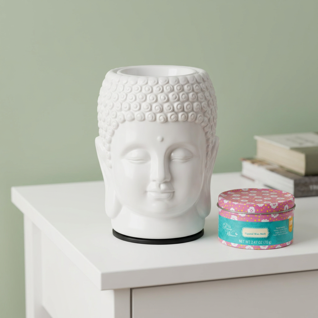 LP47414-TT electric wax warmer with wax-melt tin, view 6