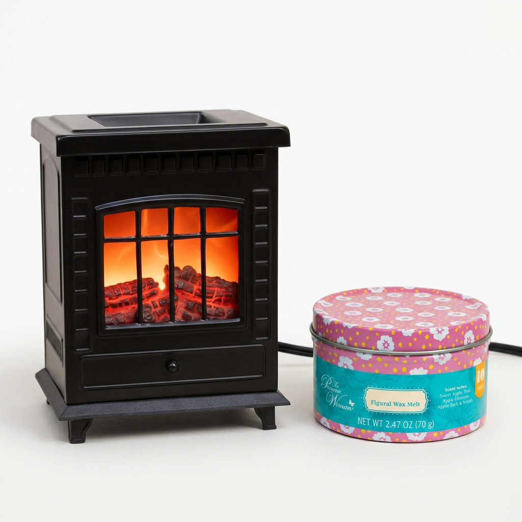 LP76242 electric wax warmer with wax-melt tin, view 1