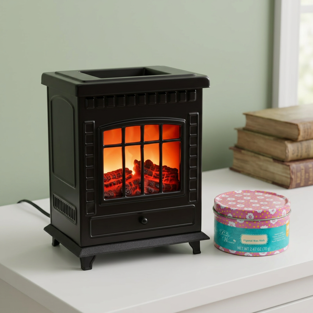 LP76242 electric wax warmer with wax-melt tin, view 6