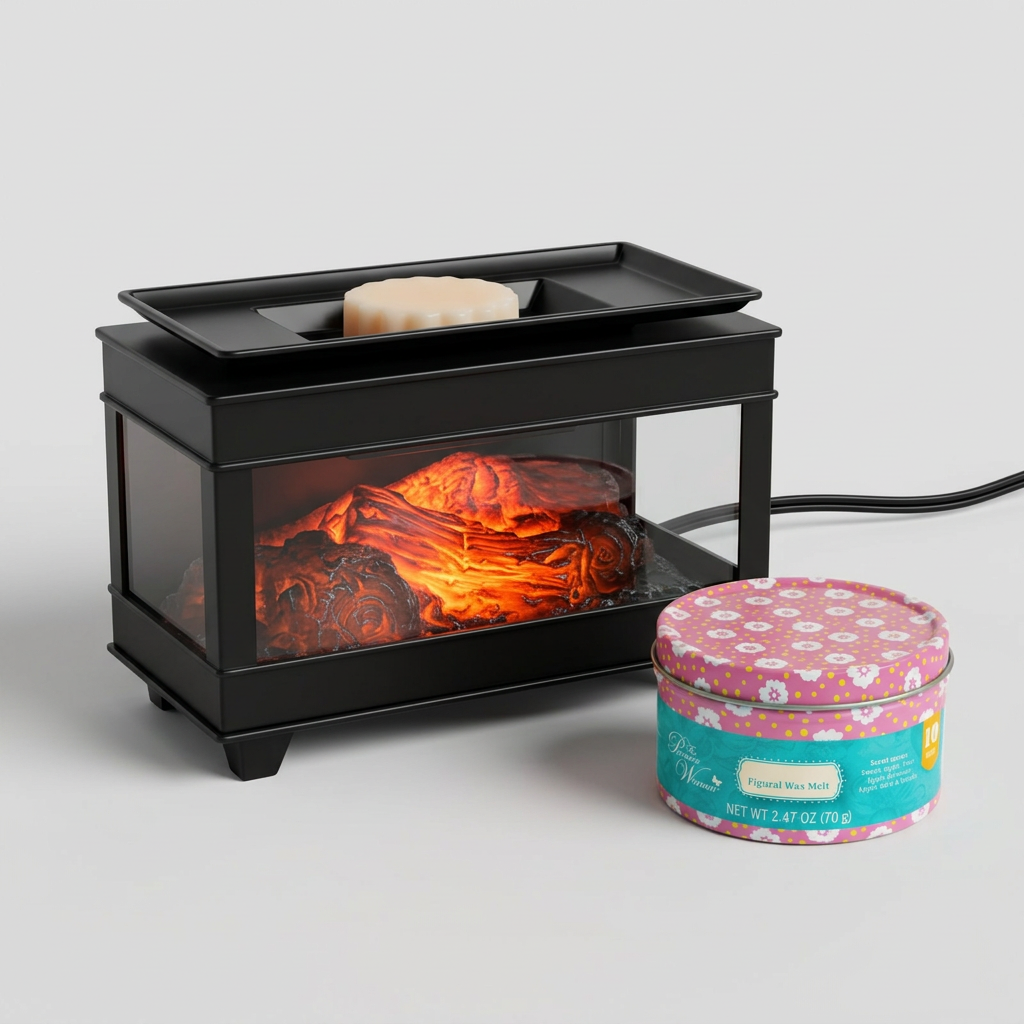 LP76243 electric wax warmer with wax-melt tin, view 10