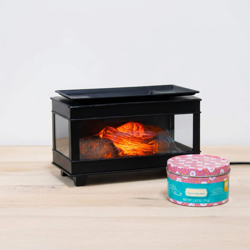 LP76243 electric wax warmer with wax-melt tin, view 11