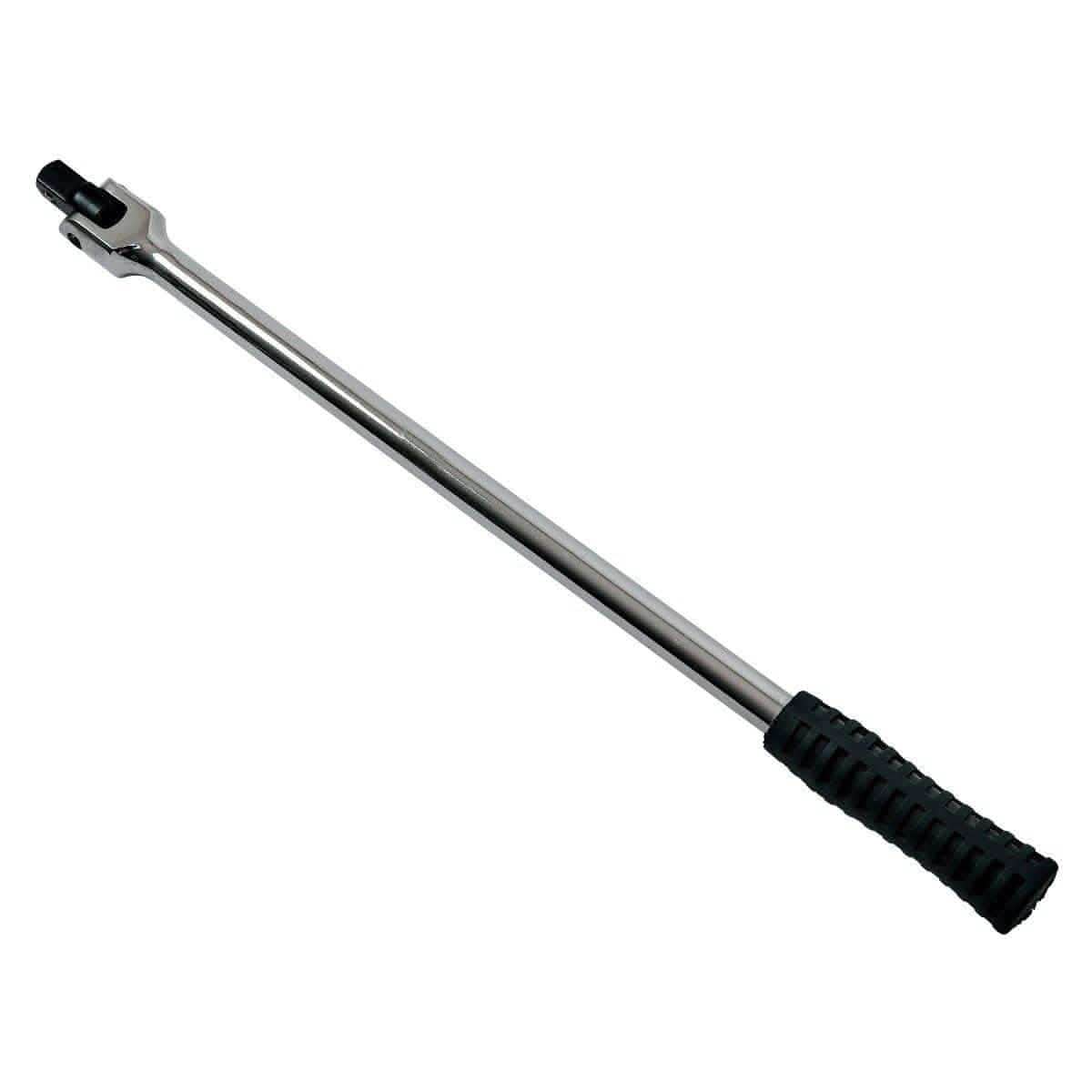 tooltime 1/2" SQ. DR. 18" LONG FLEXI KNUCKLE BREAKER BAR + 4PC SOCKETS 10mm 13mm 17mm 19m