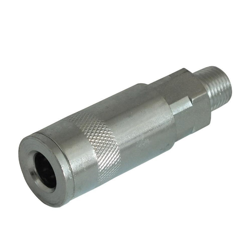 tooltime 1/4" BSP MALE AIR LINE COUPLER HOSE CONNECTOR QUICK RELEASE COUPLING FITTING