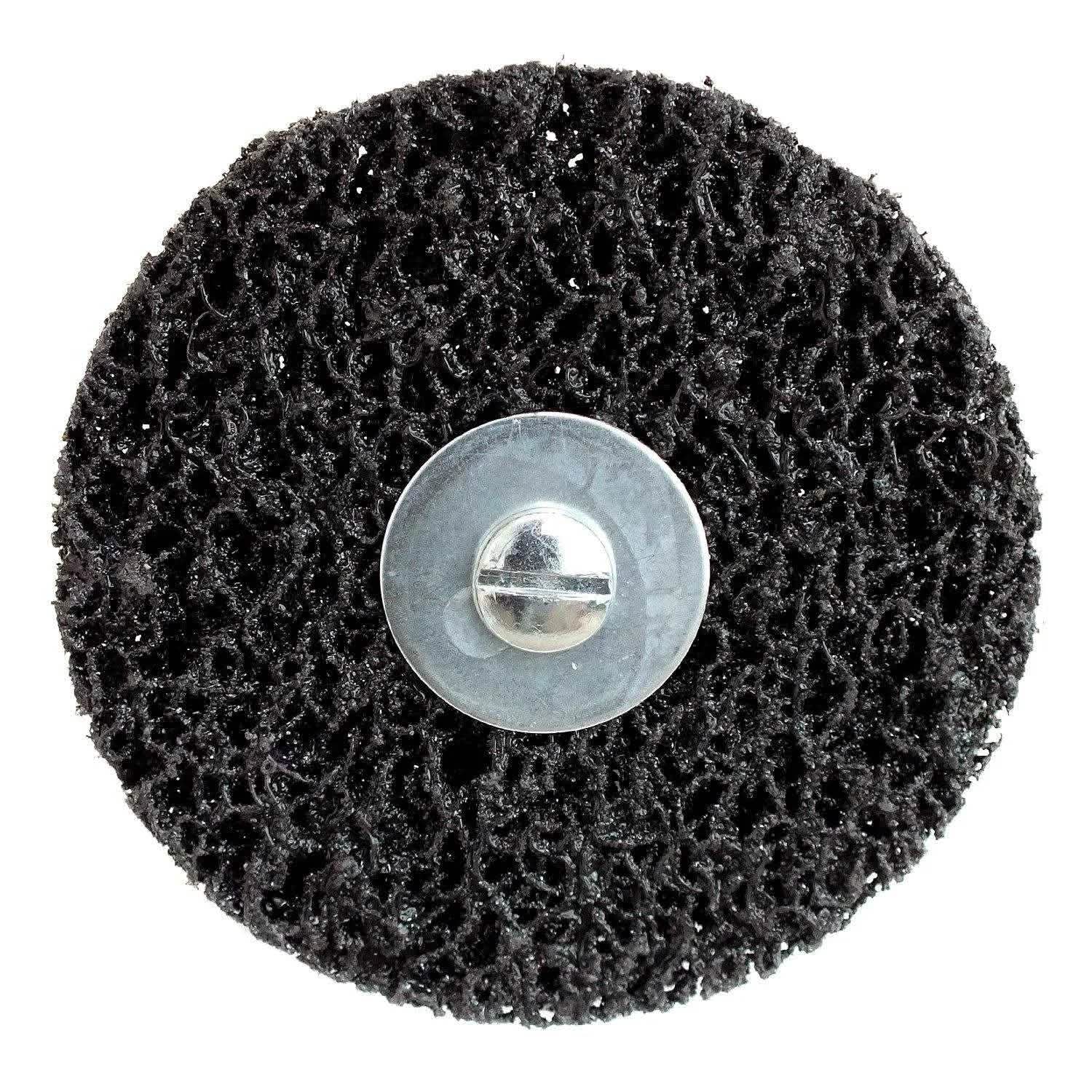 tooltime 100mm ROTARY POLYCARBIDE ABRASIVE DISC RUST & PAINT REMOVER DEBURRING WHEEL
