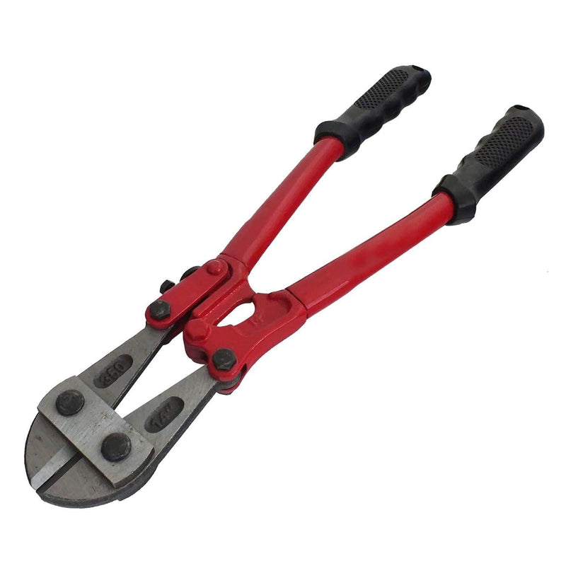 tooltime 14" 350mm Bolt Cutters Wire Cutting Cable Croppers Heavy Duty Carbon Steel Blade