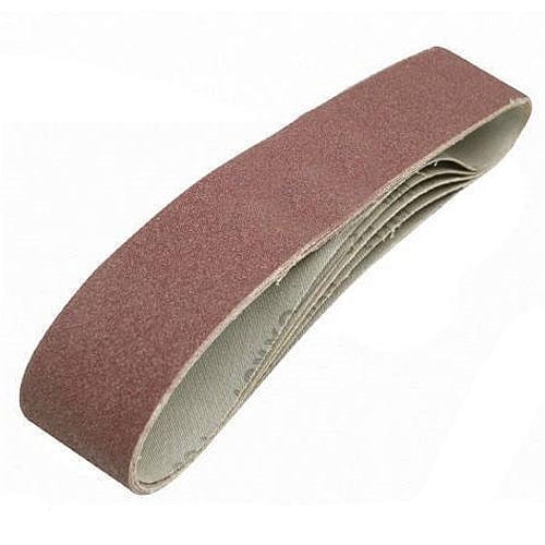tooltime 15 Pack 10Mm X 330Mm Sanding Belts Mixed Grit For Powerfile Or Air Sander