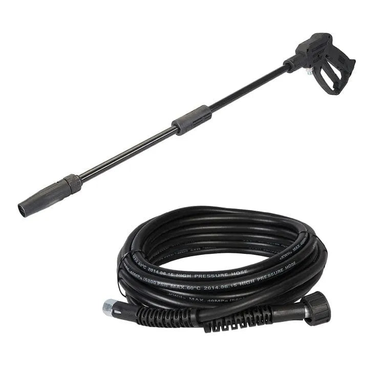 tooltime 160 Bar Kink Resistant Jet Power Washer High Pressure Hose + 135Bar Spray Lance