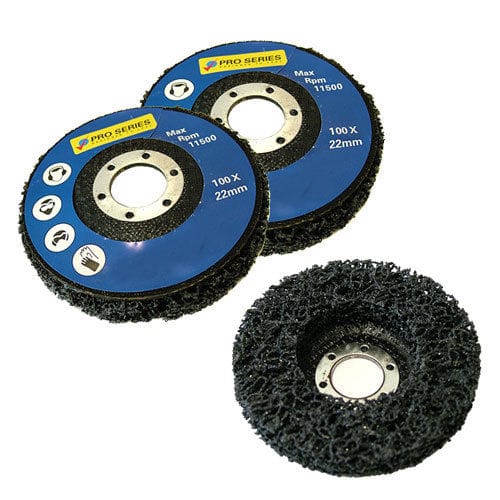 tooltime 3 X Paint & Rust Remover Grinder Wheel Disc For 115Mm (4 1/2") Angle Grinders