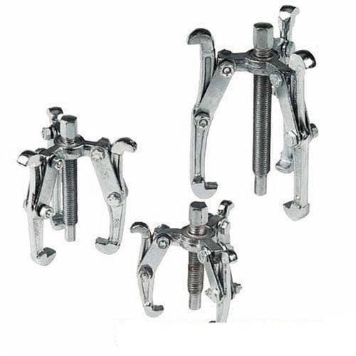 tooltime 3Pc 3 Legs Jaws Reversible Gear Hub Puller Tool Set 3'' 4'' 6'' Pullers