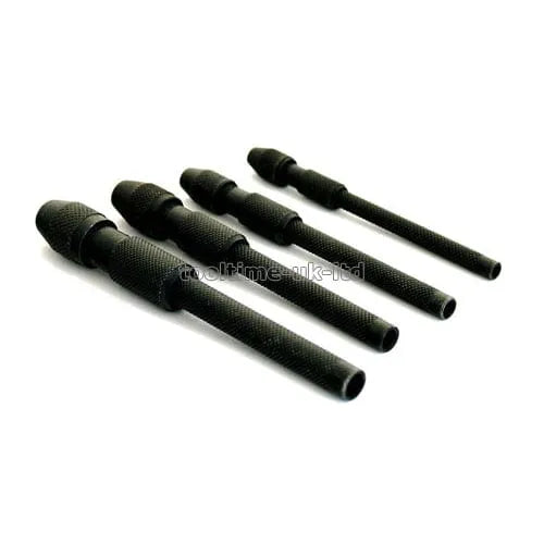 tooltime 4 Pc Pin Vice Drill Chuck - Jewellery Making Watch Repair Model Craft 0-4.8Mm