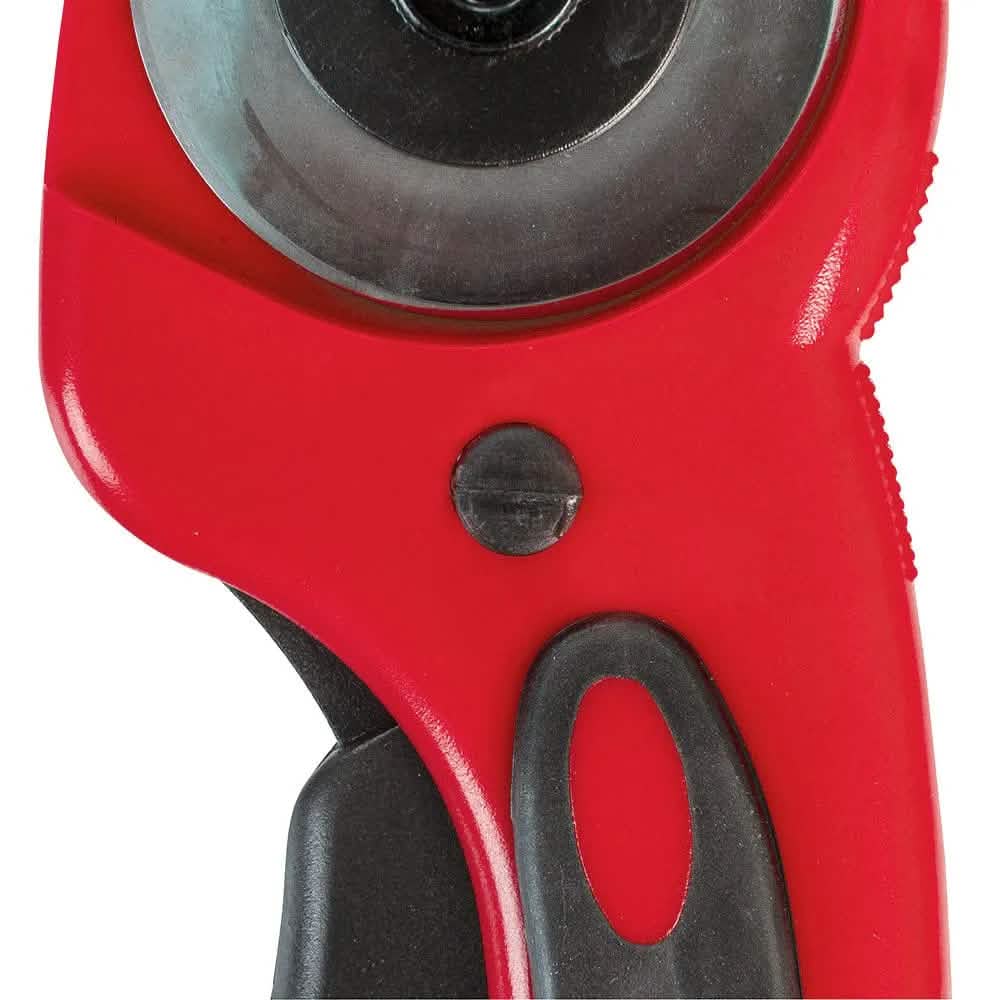 5-Pack 45mm High Speed Steel Rotary Cutter Blades - Crochet Edge, For Fabric, Leather, Paper, Manual & Electric Cutters