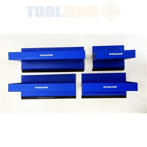 tooltime 4Pc Magnetic Tool Tray Holders Storage Racks 155Mm - 310Mm Workshop Van Holders