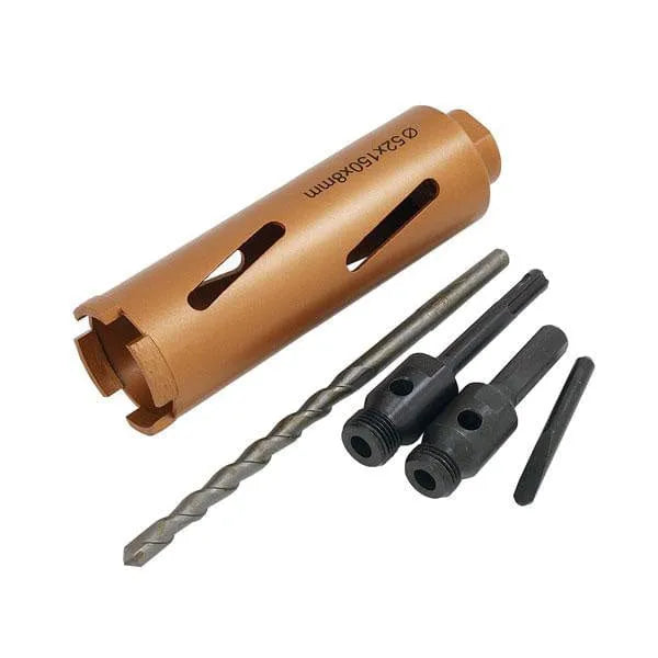 tooltime 52mm x 150mm Diamond Core Drill Bit Hole Cutter Drilling Brick Concrete Blocks