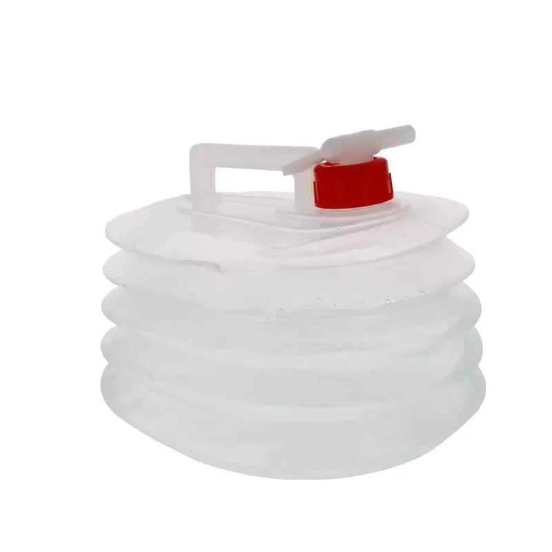 tooltime 5L Water Container 5Ltr Collapsible Water Carrier Camping Fishing Travelling Festivals