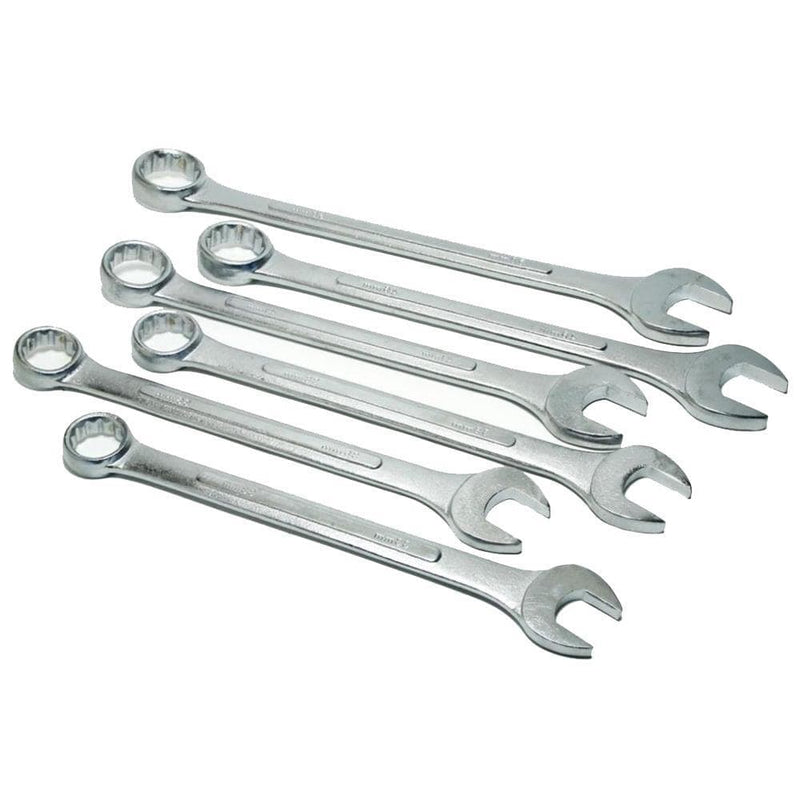 tooltime 6 PIECE LARGE JUMBO SPANNERS SET 33MM – 50MM DROP FORGED HEAT TREATED