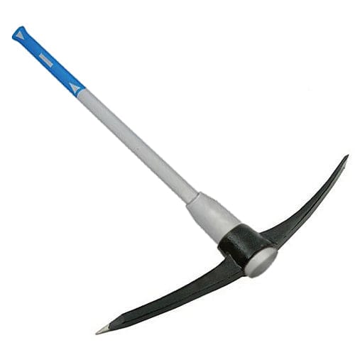tooltime 7Lb Pickaxe With Fibreglass Shaft & Non Slip Rubber Grip Handle Pick Axe Chisel