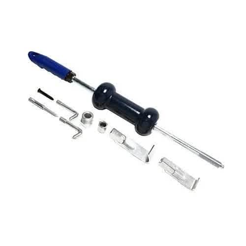 tooltime 9PC HEAVY DUTY DENT PULLER SLIDE HAMMER KIT CAR AUTO BODY SHOP REPAIR TOOL SET