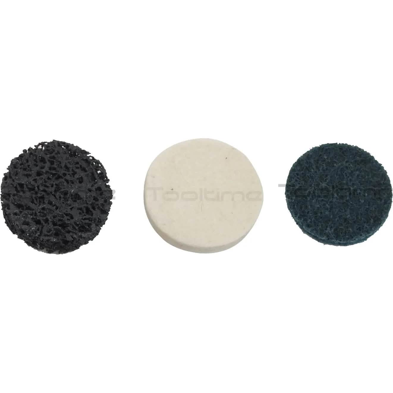 tooltime 9Pc Sanding & Prepping 2" Buffing Stripping Flap Sander Discs Fine/Medium/Coarse