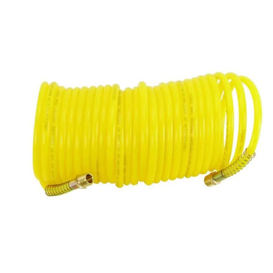 tooltime Air Dust Gun Air Dust Gun + Hose - 25' ( 25Ft) Recoil Hose + Fittings For Air Compressor