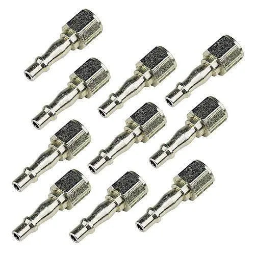 tooltime Air Tool Couplers & Fittings 10 Pcl Style 1/4" Bsp Female Air Fittngs Quick Release Bayonet Tool Line Hose