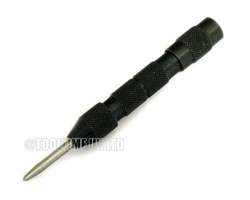 tooltime Auto Center Punch Automatic Drill Bit Centre Point Marker Adjustable Pressure