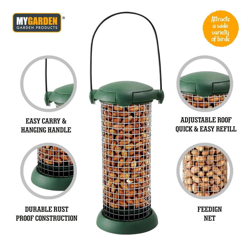 tooltime Bird Feeder Hanging Garden Bird Peanut Feeder