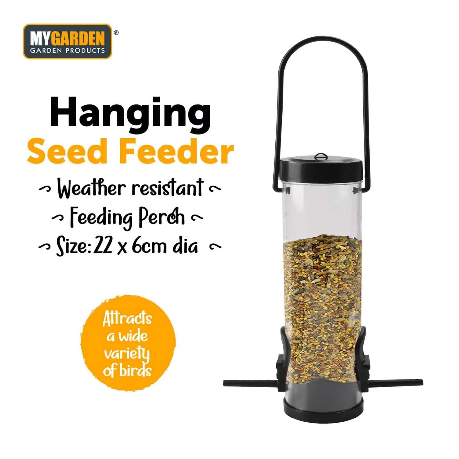 tooltime Bird Feeder Hanging Garden Bird Seed Feeder