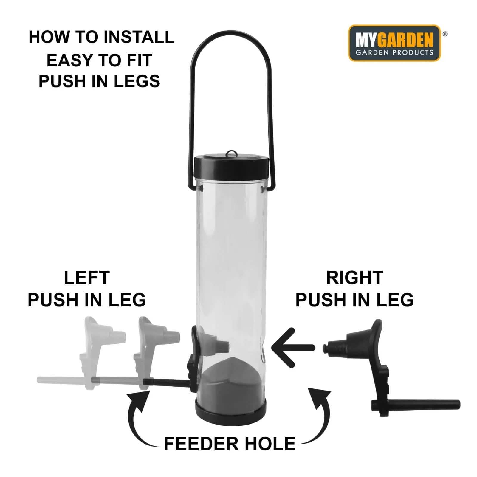 tooltime Bird Feeder Hanging Garden Bird Seed Feeder