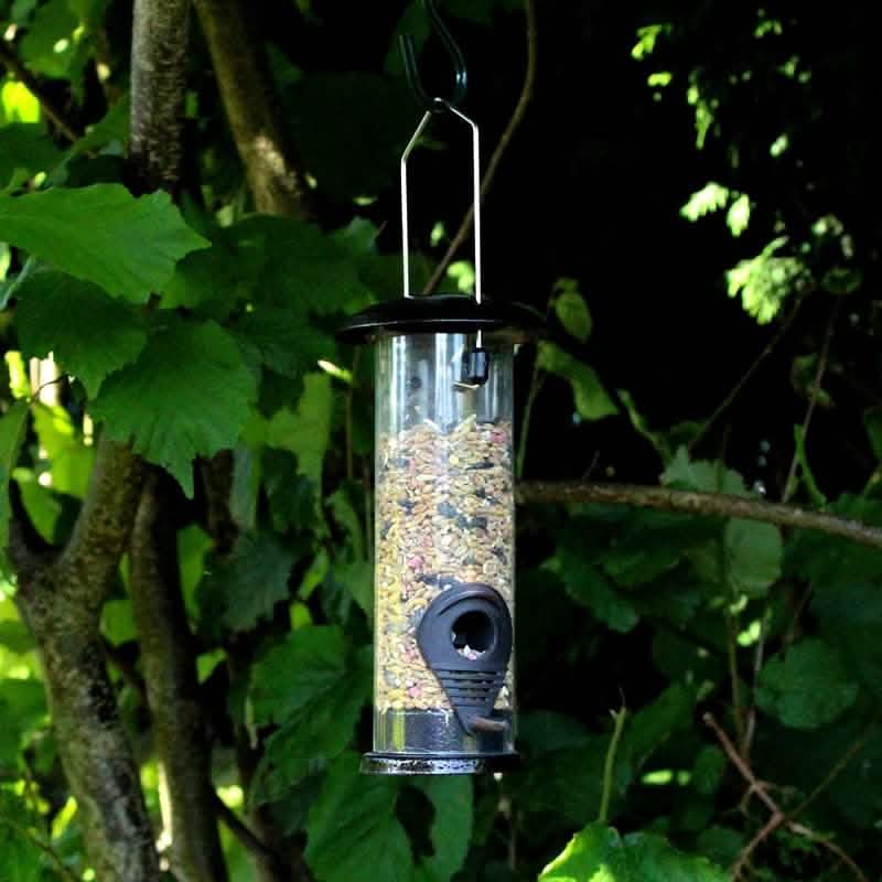tooltime Bird Feeders Hanging Bird Feeders Seeds Peanuts Suet Fat Balls Wild Garden Outdoor Set of 3