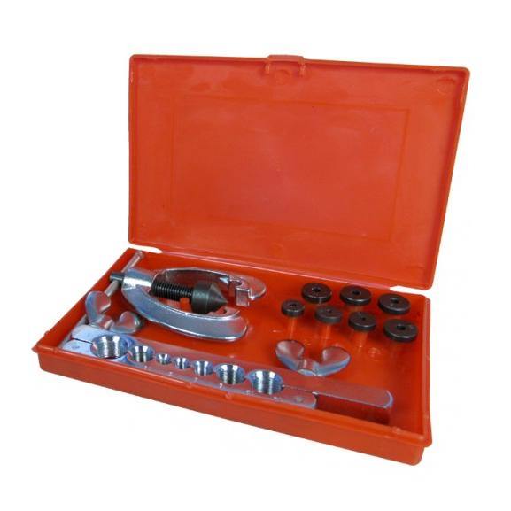 tooltime Brake Fuel Pipe Repair Tool - Metric/Af Flaring Kit + Mini Bender + Tube Cutter