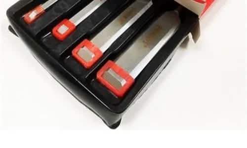 tooltime Chisel Wood Chisel Set Woodworking Bevel Edge Hand Carpentry 4PC - 1/4 1/2 3/4 1"