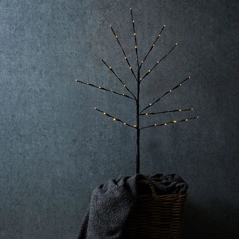 tooltime Christmas Lights 50 Led Twig Branch Christmas Light - Decorative Indoor Fairy 110cm