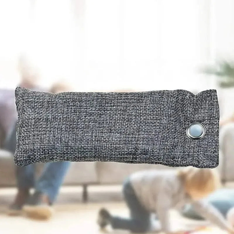tooltime.co.uk Air Purifying Charcoal Bags 6 x 50g Bamboo Charcoal Purifying Bags Natural Air Fresheners