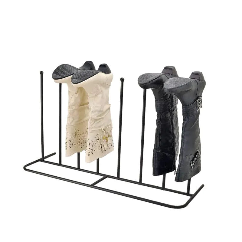 tooltime.co.uk Boot Rack Welly Boot Rack Drying Stand for 4 Pairs of Boots